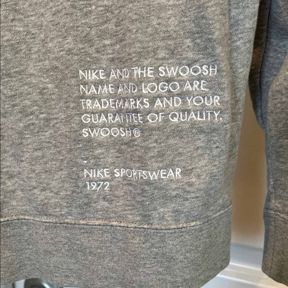 Nike Kids Black and Gray Full-Zip Hoodie - Picture 10 of 14